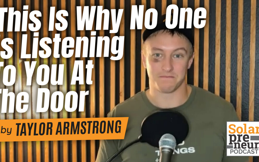 This Is Why No One Is Listening To You At The Door