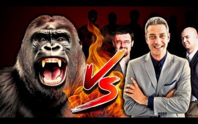 100 Solar Salesmen vs 1 Gorilla Who Wins