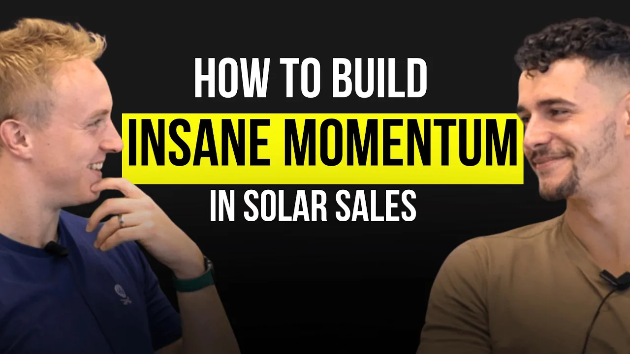 maxresdefault (17) How To Build Insane Momentum In Solar Sales - Travis Hartman